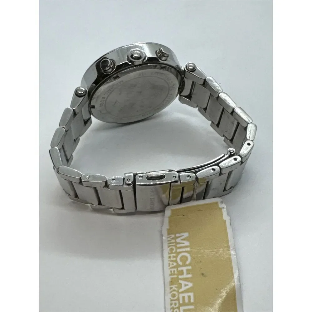 Michael Kors MK5353 Women Silver Stainless Steel Analog Dial Wrist Watch JNA379